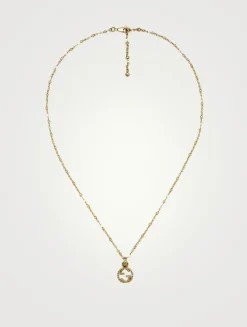 18K Gold Necklace With Interlocking G