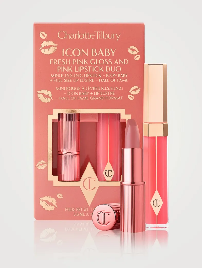 K.I.S.S.I.N.G Lipstick and Lip Gloss Duos