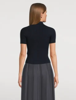 Knit Polo Shirt
