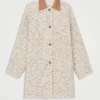 Knotted Bouclé Car Coat