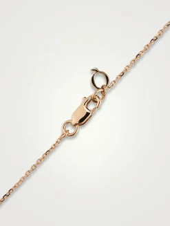18K Rose Gold Wulu Necklace With With Hyceram