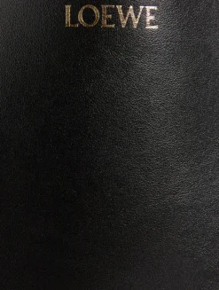 Large Puzzle Fold Leather Tote Bag
