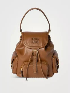 Leather Backpack