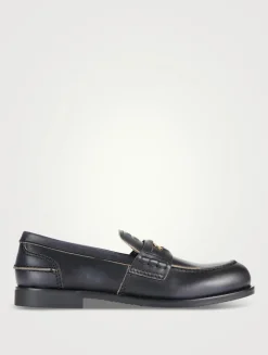 Leather Penny Loafers