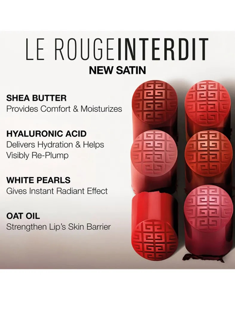 Le Rouge Interdit Satin Lipstick