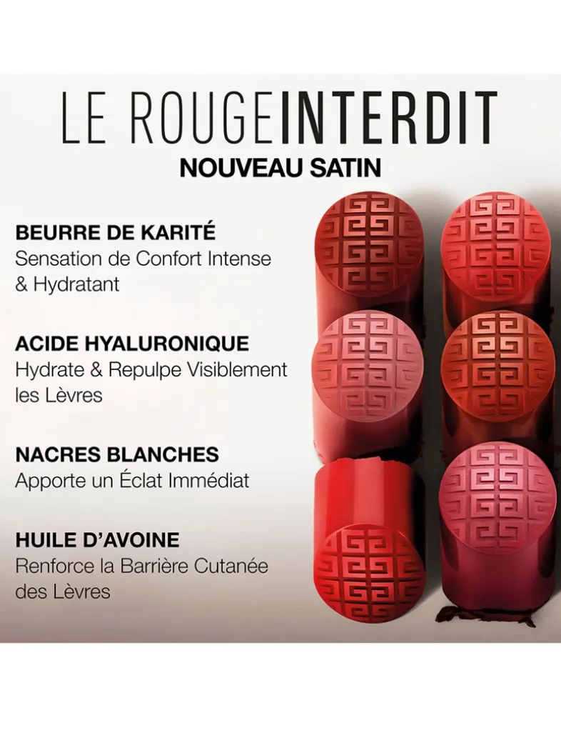 Le Rouge Interdit Satin Lipstick