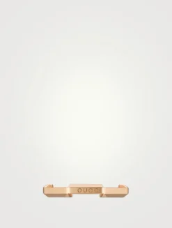 Link To Love 18K Rose Gold Mirrored Ring