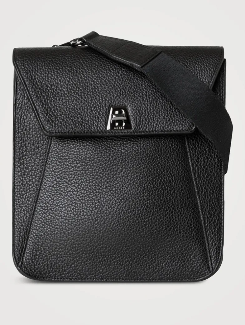 Little Anouk Leather Messenger Bag