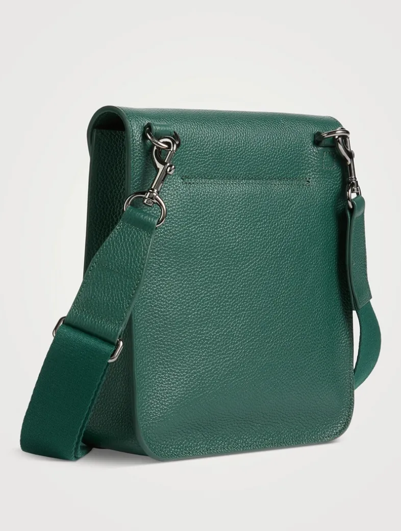 Little Anouk Leather Messenger Bag