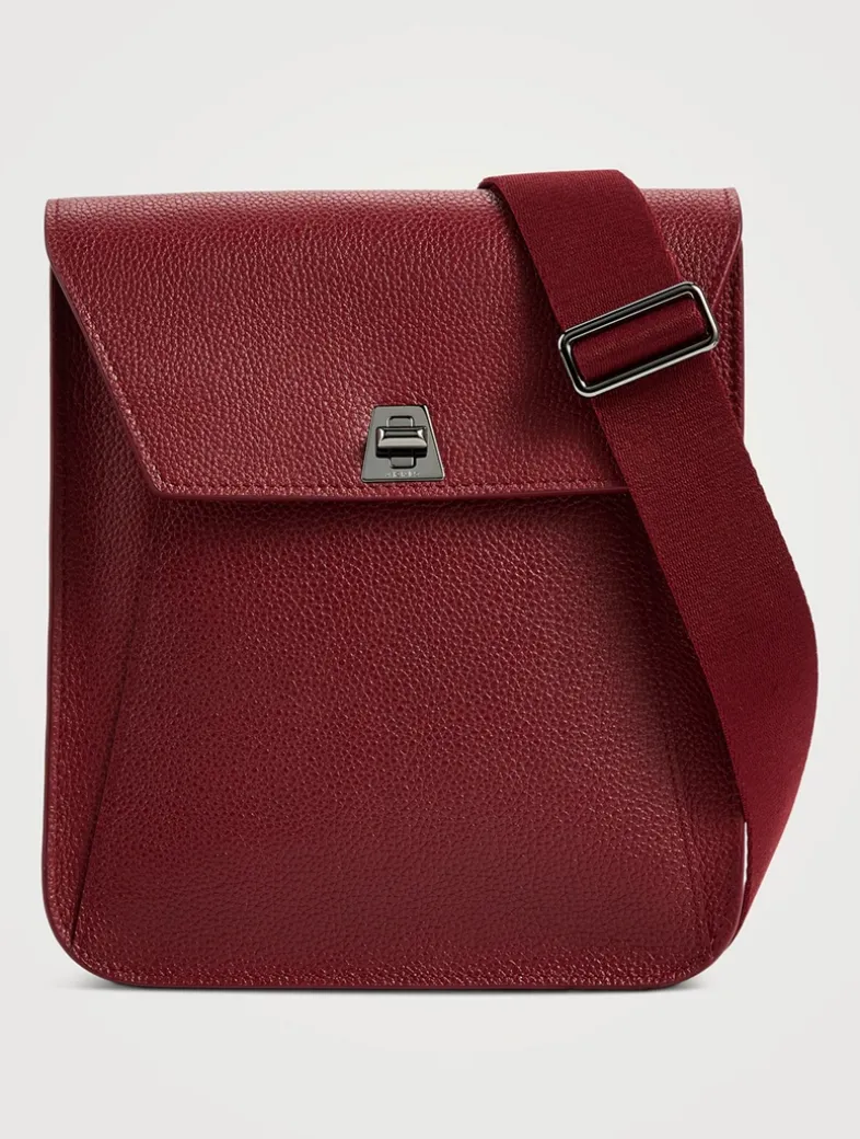 Little Anouk Leather Messenger Bag