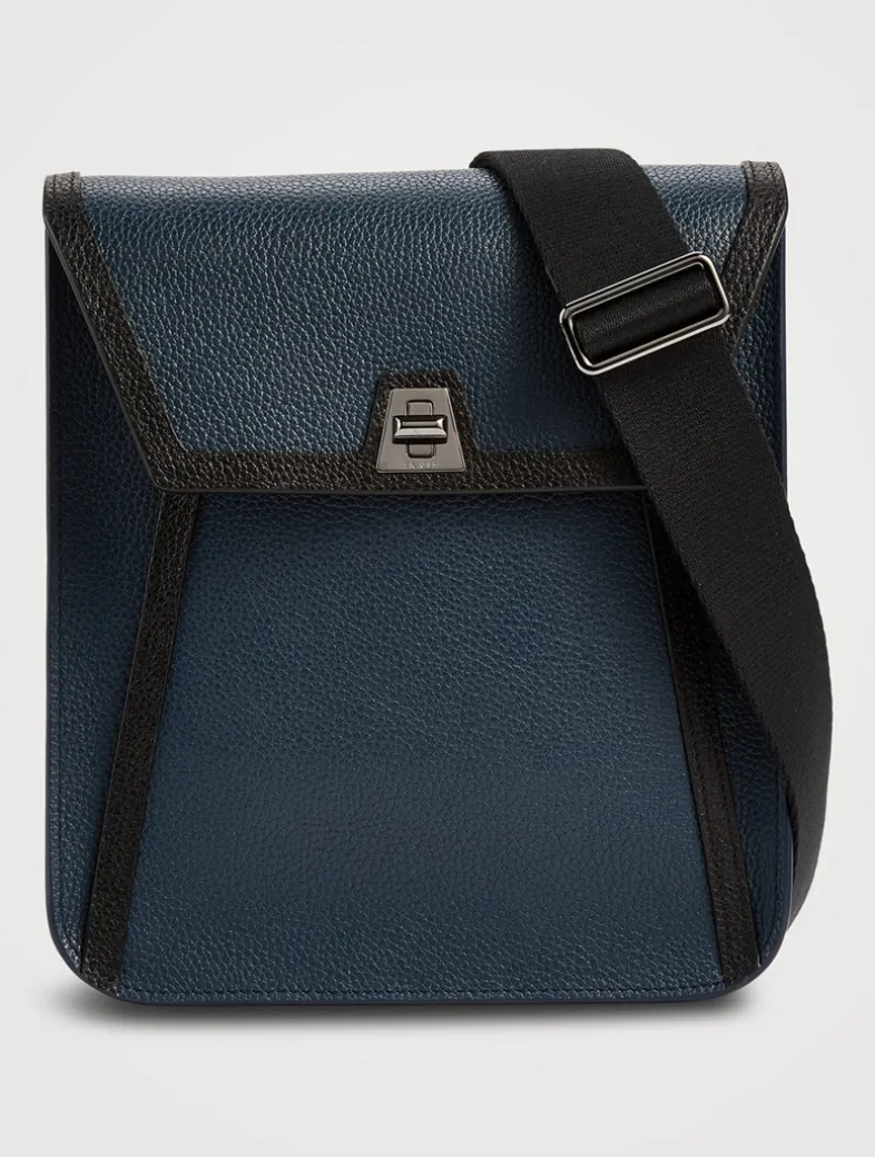 Little Anouk Leather Messenger Bag