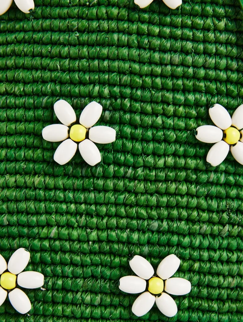 Loewe x Paula's Ibiza Beaded Raffia Crossbody Bag