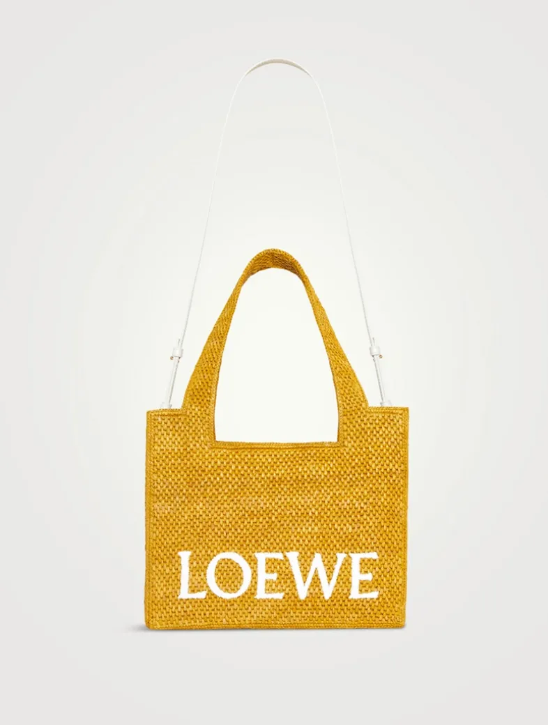 Loewe x Paula’s Ibiza Medium Raffia Tote Bag