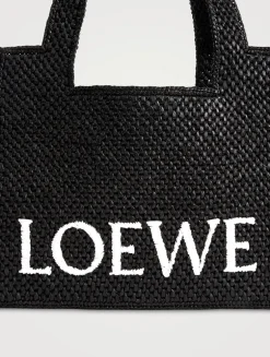 Loewe x Paula’s Ibiza Medium Raffia Tote Bag