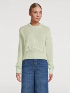 Logo-Embroidered Sweater