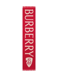 Logo Wool Scarf