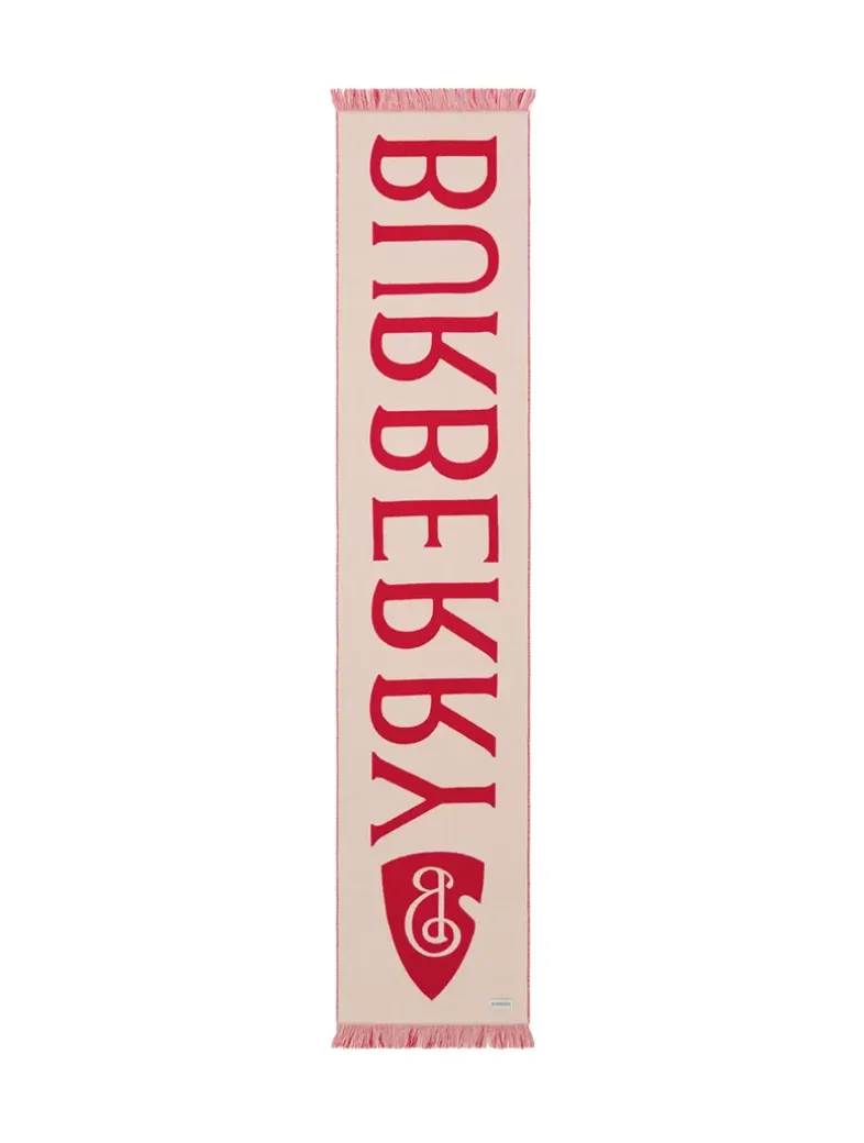Logo Wool Scarf