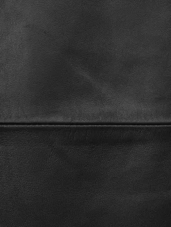 Long Leather Skirt