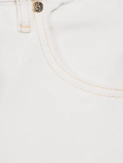 Low-Slung Barrel-Leg Jeans