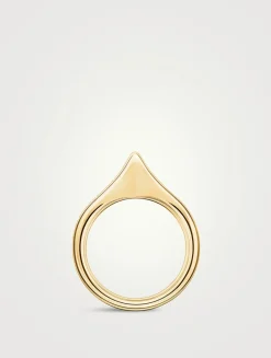 LU 18K Gold Diamond Band