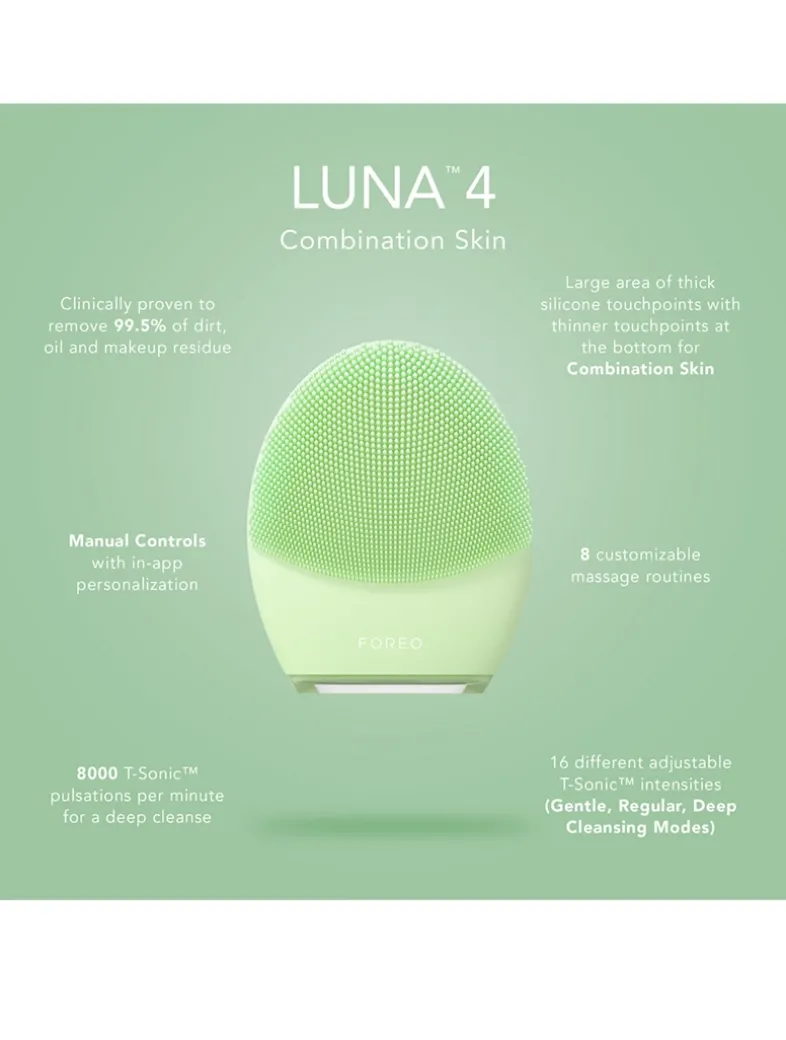 LUNA™ 4 Facial Cleansing & Firming Massage for Combination Skin