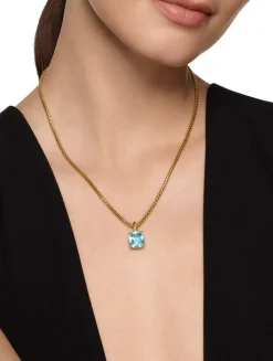 Marbella Pendant In 18k Yellow Gold With Amethyst, 12mm