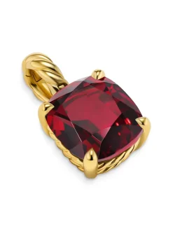 Marbella Pendant In 18k Yellow Gold With Citrine, 12mm