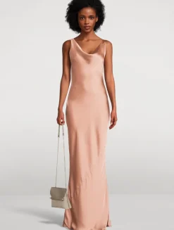 Maria Satin Gown