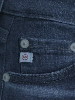 Mari High-Rise Slim Straight Jeans