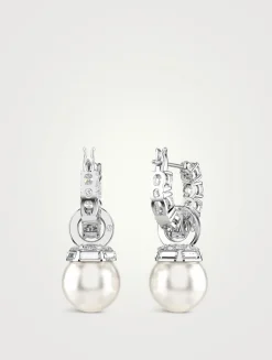 Matrix Crystal Drop Earrings