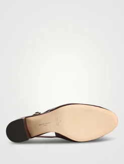 Mattia Leather Slingback Pumps