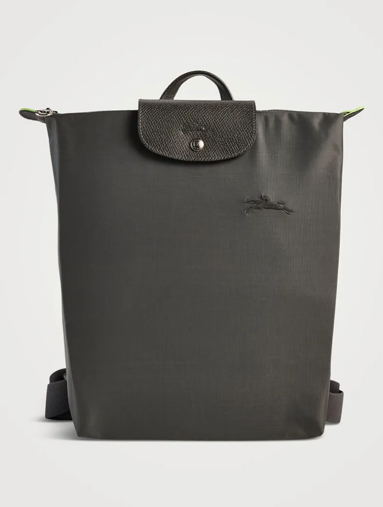 Medium Le Pliage Green Backpack