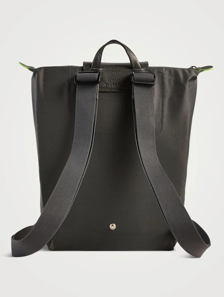 Medium Le Pliage Green Backpack