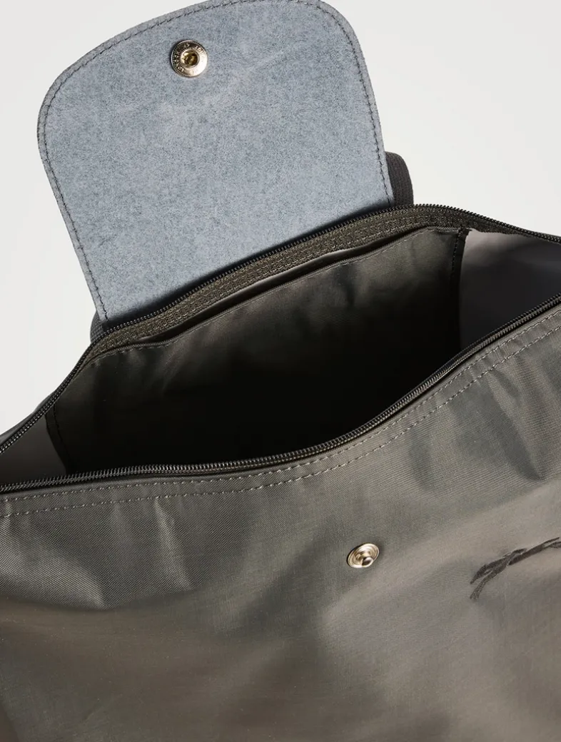Medium Le Pliage Green Backpack
