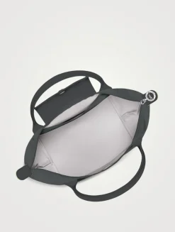 Medium Le Pliage Green Top Handle Bag