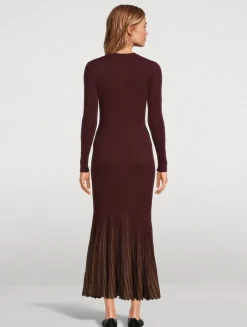 Mila Rib-Knit Dress