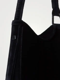 Mini Anna Velvet Shoulder Bag