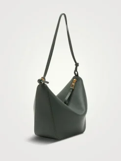 Mini Hammock Leather Shoulder Bag