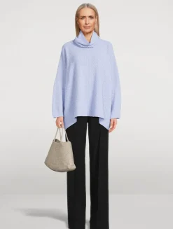 Monks Cowlneck Linen Cotton Sweater
