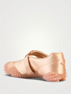 Mostro Fey Satin Ballerina Sneakers