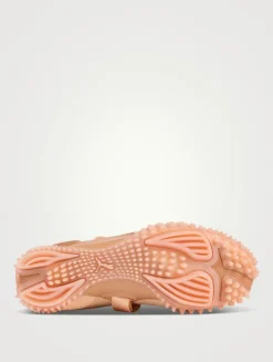 Mostro Fey Satin Ballerina Sneakers