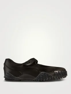 Mostro Fey Satin Ballerina Sneakers