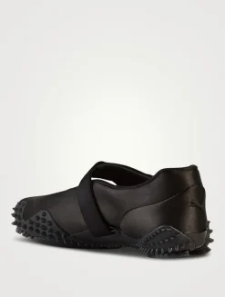 Mostro Fey Satin Ballerina Sneakers