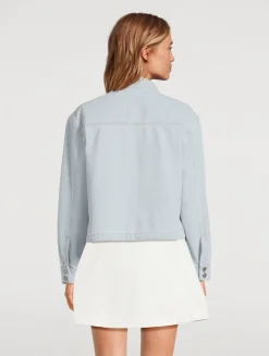 Natalia Cropped Denim Jacket
