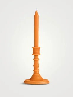 Orange Blossom Wax Candleholder