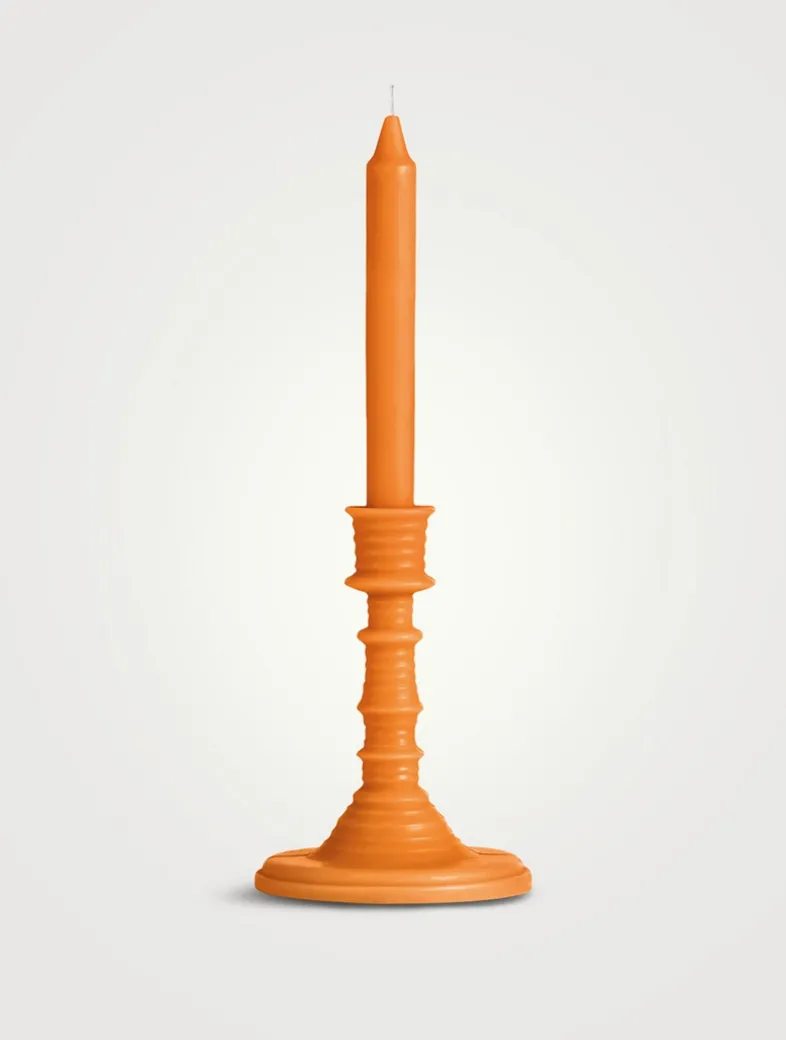 Orange Blossom Wax Candleholder