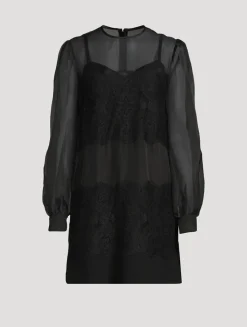 Organza Mini Dress