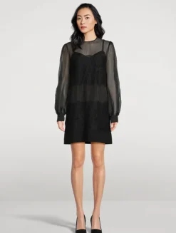 Organza Mini Dress