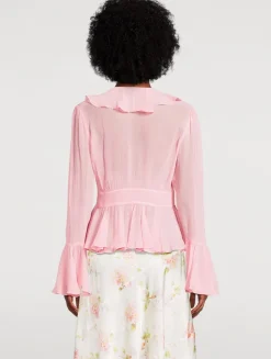 Ovidia Ruffled Blouse