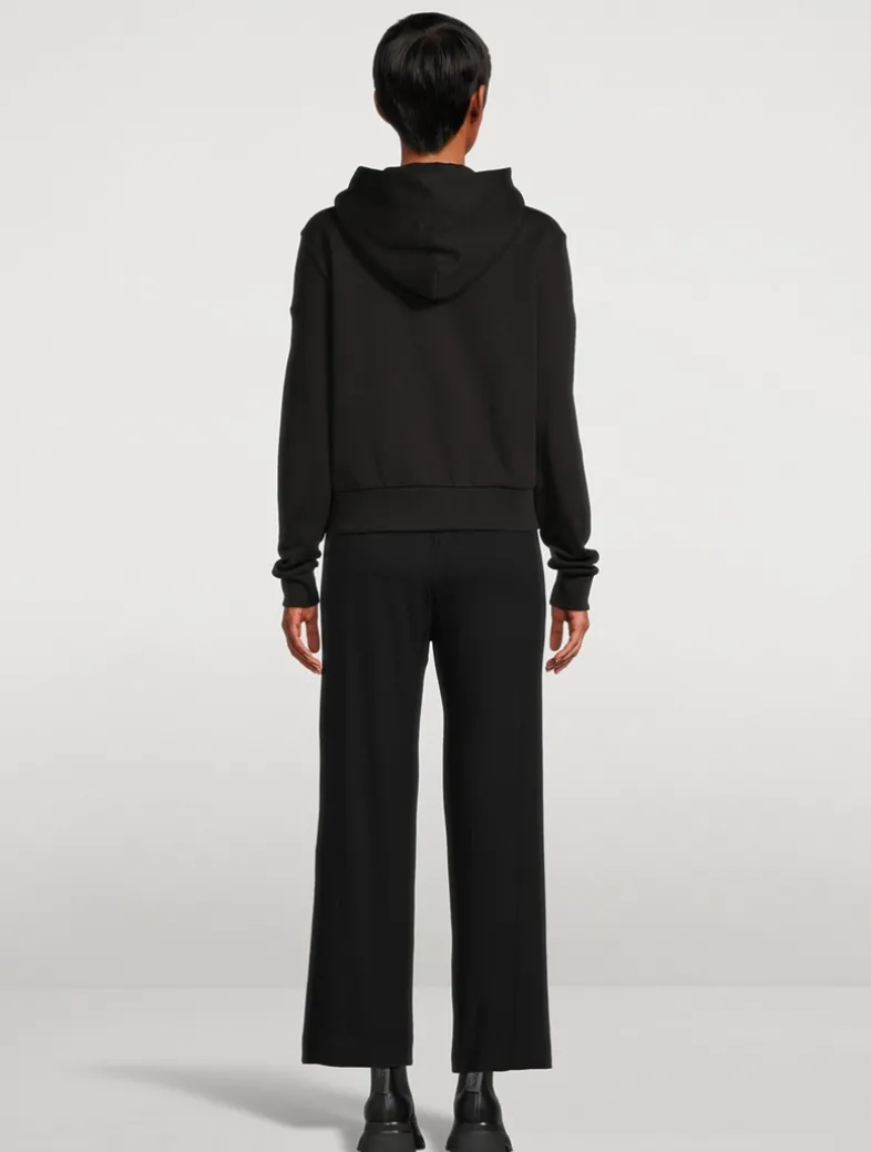 Padded Down Zip-Up Hoodie